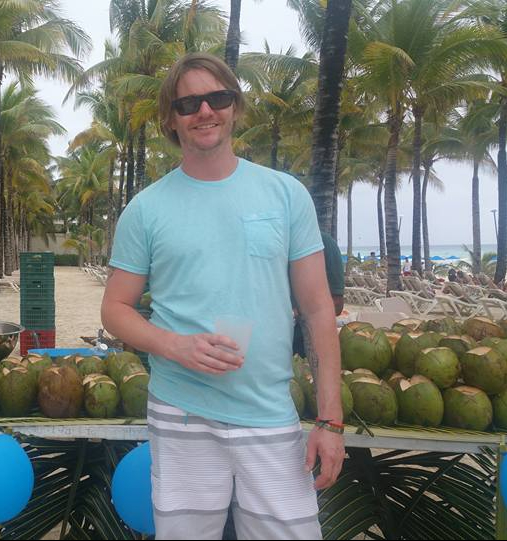 Matt with Coconuts